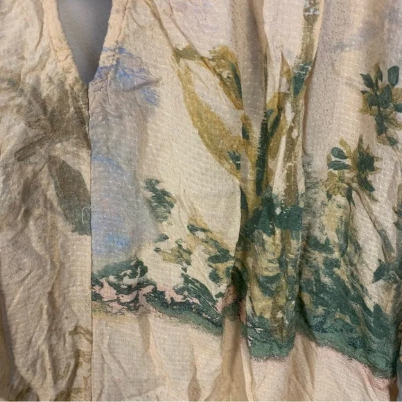 Anthropologie x Tahnee Kelland Strappy Tropical Print Midi Dress - Picture 10 of 16